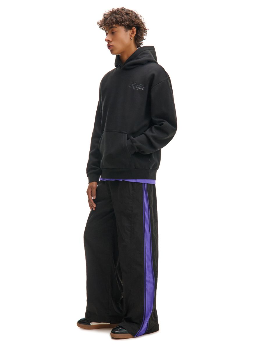 Czarne spodnie jogger baggy