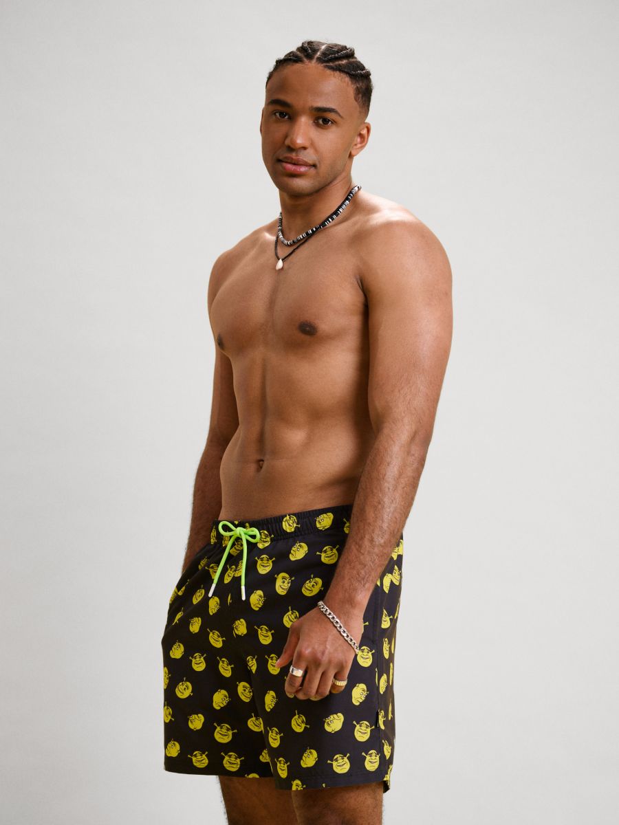 Bañador con estampado all over Shrek