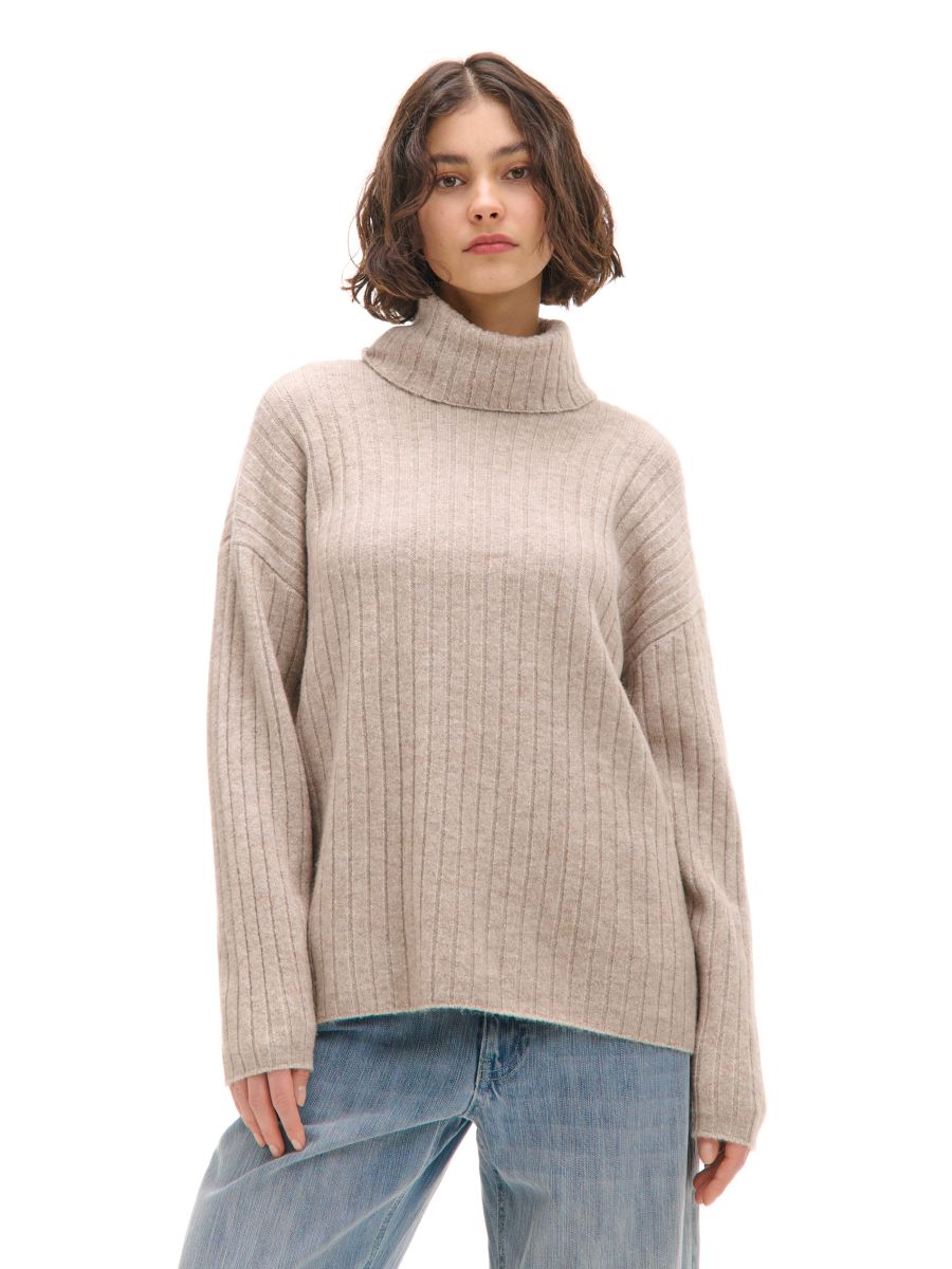 Jersey con cuello vuelto