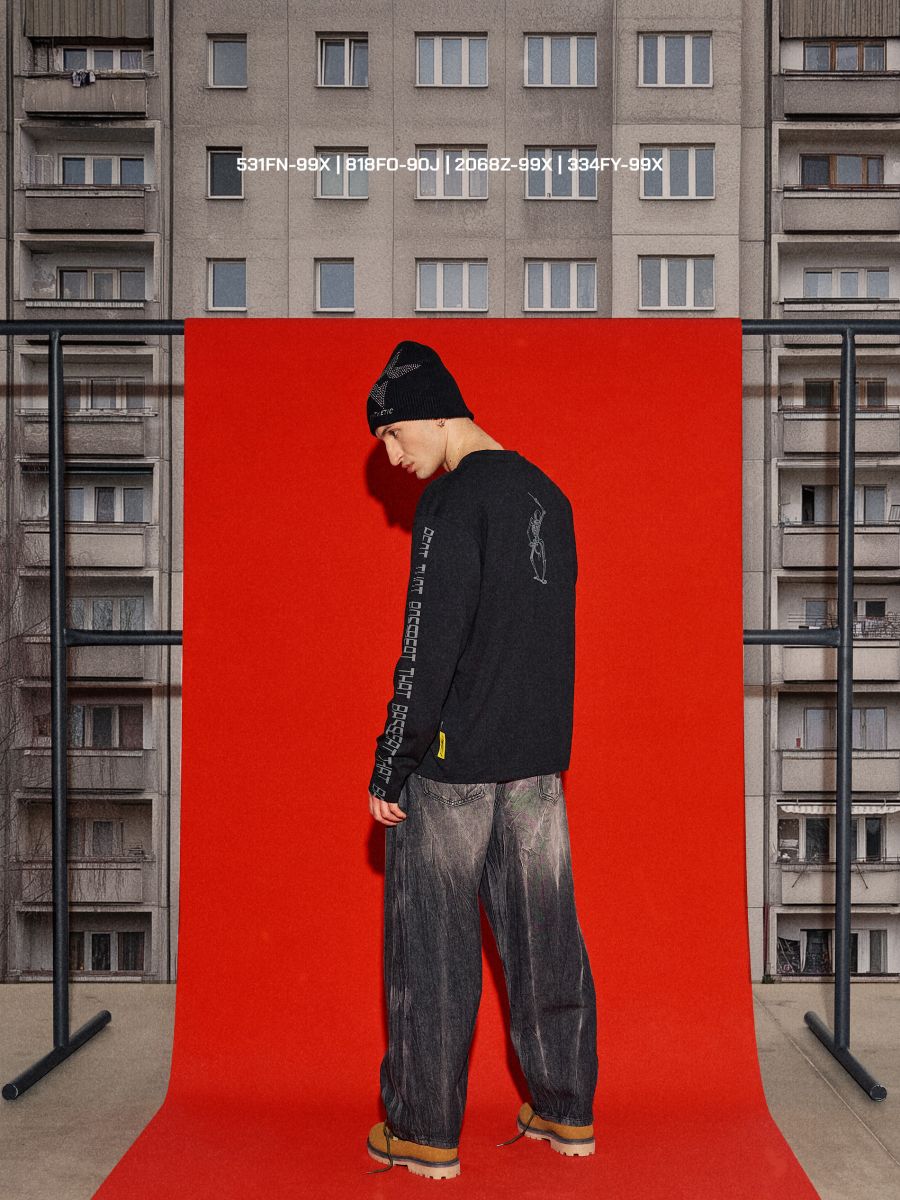 Лонгслів з принтом