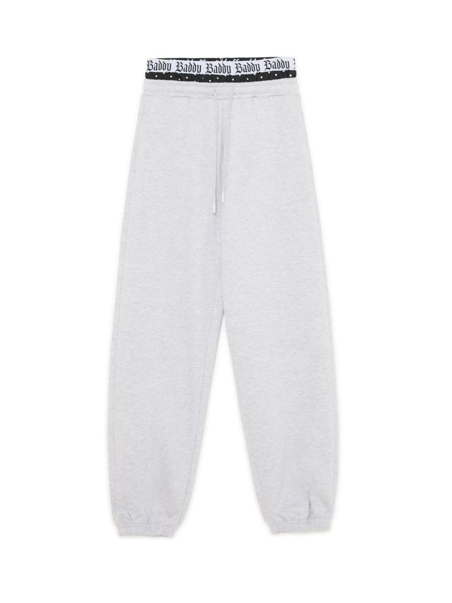 Športne hlače jogger s potiskom