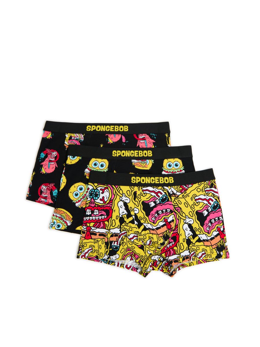 3 броя боксерки с принт SpongeBob SquarePants