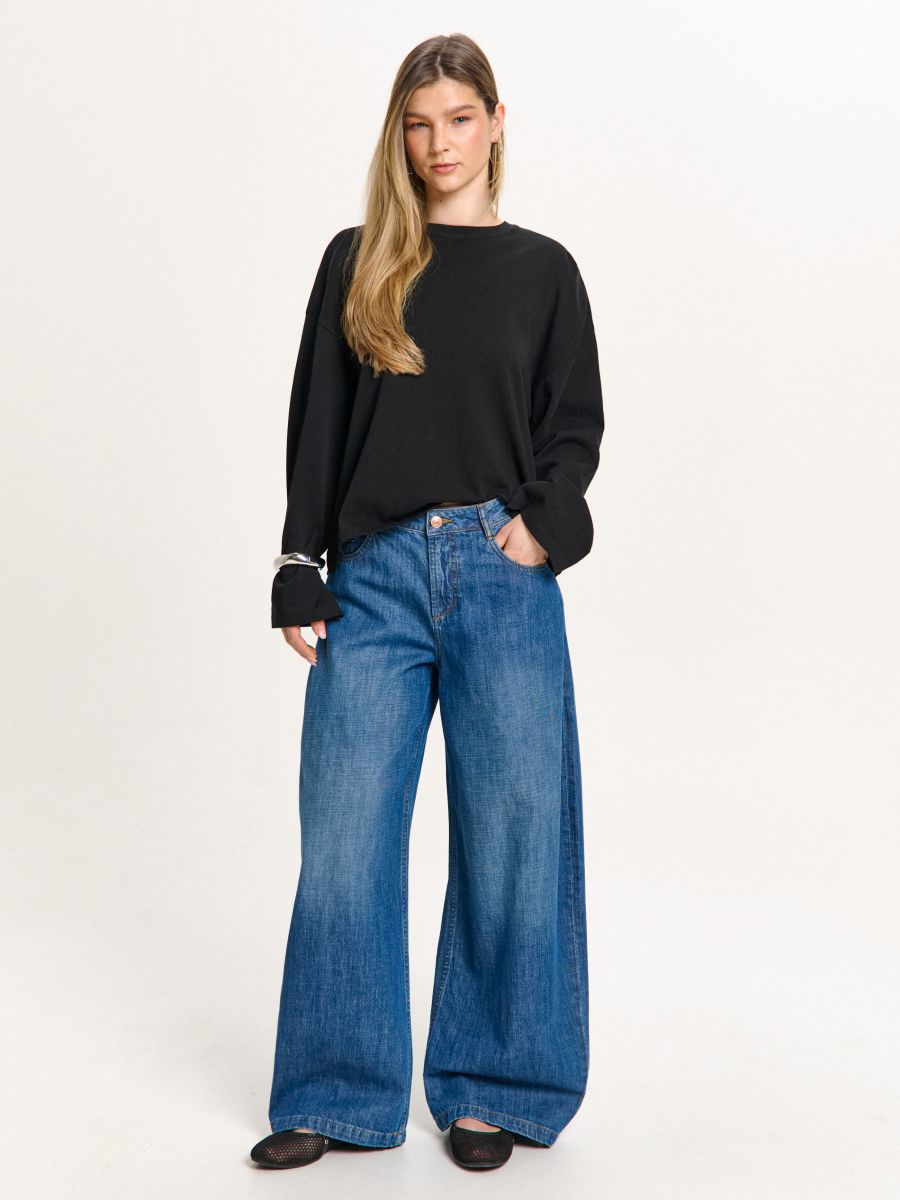 Slouchy fit farmerke