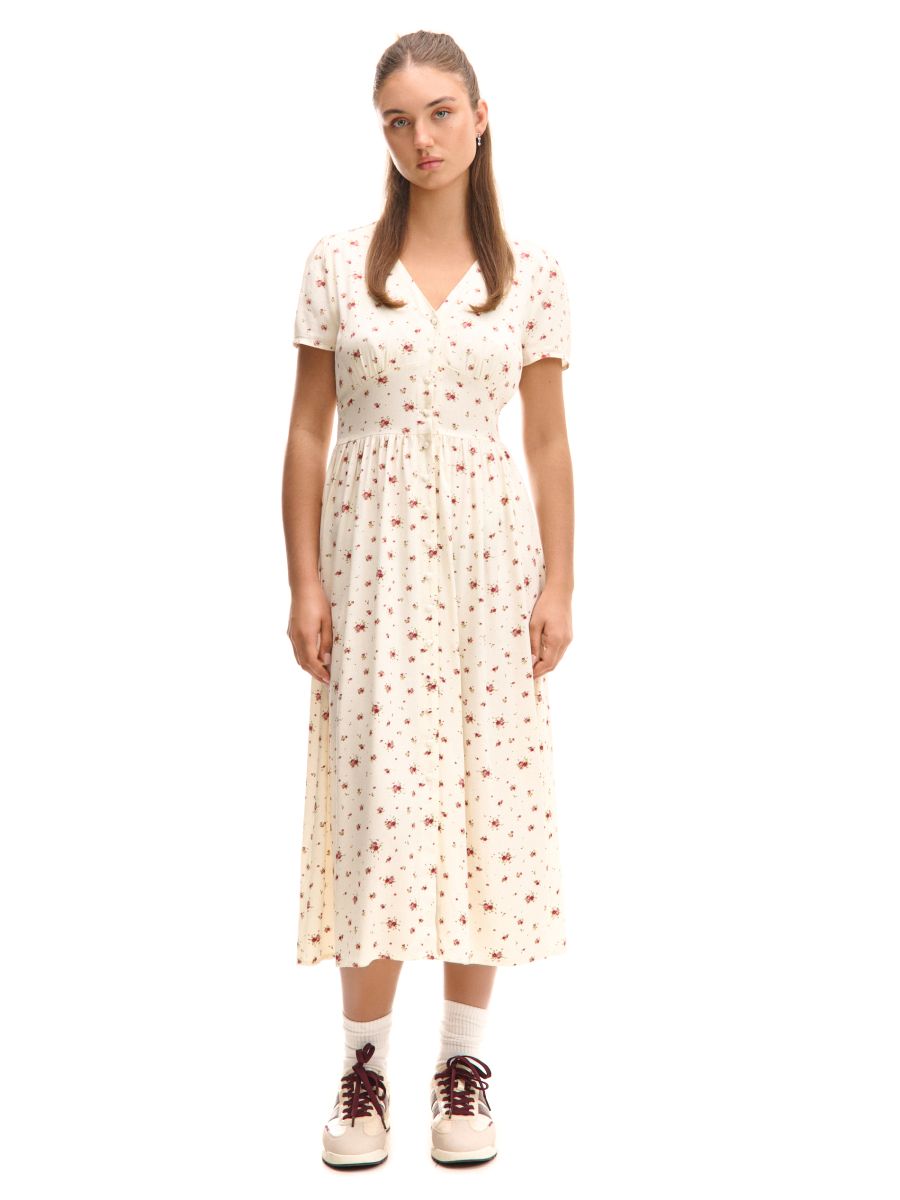 Maxi vestito floreale