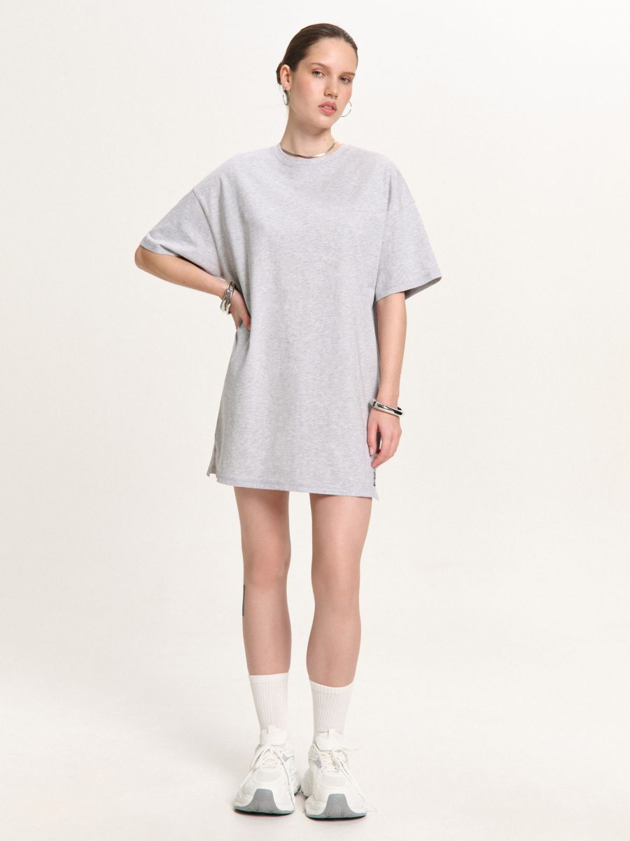 Vestito midi in cotone