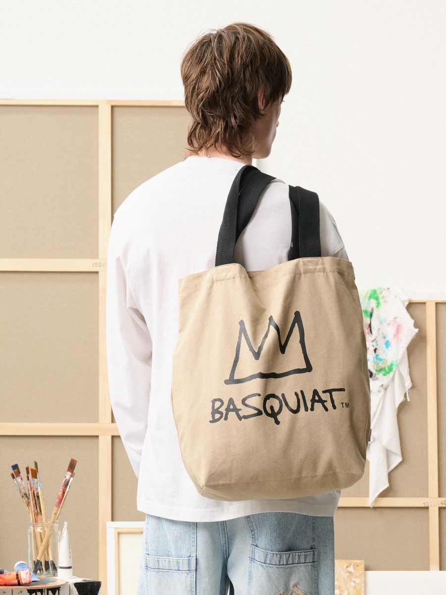 Bawełniana torba Basquiat