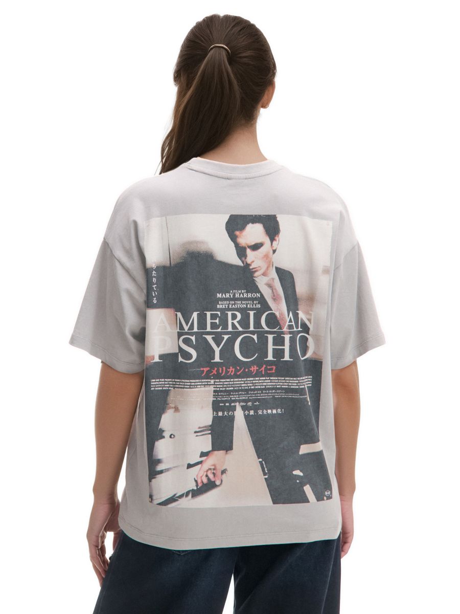 Тениска с принт American Psycho