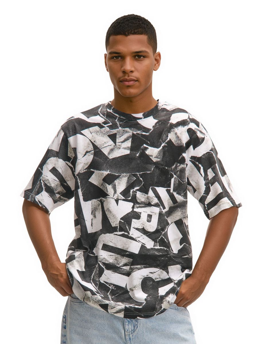 Tricou cu imprimeu all over