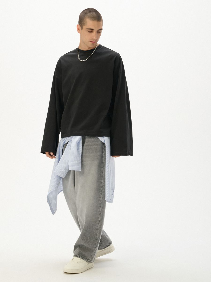 Teksapüksid super baggy