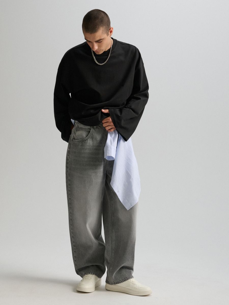 Teksapüksid super baggy