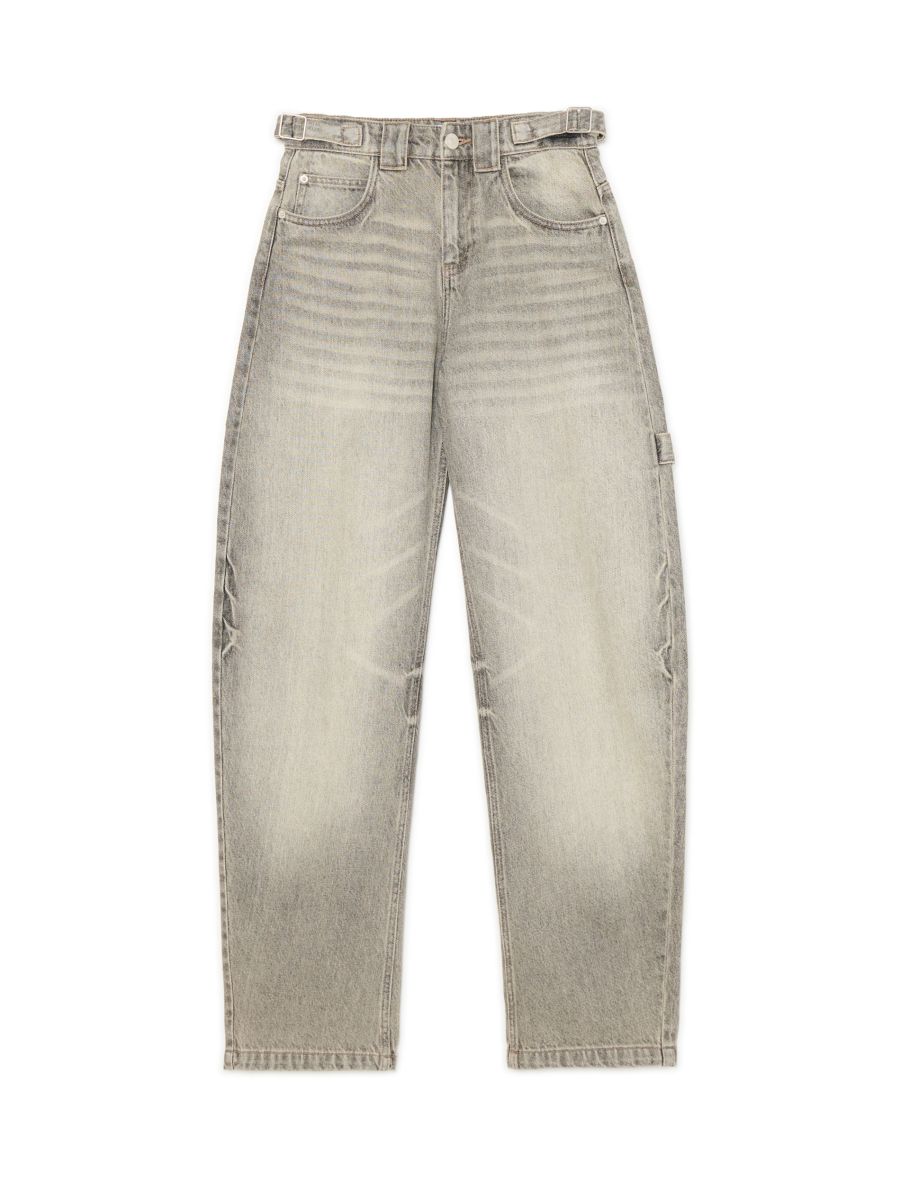 【SCENERITY】Border pocket balloon jeans Border Pocket Balloon Jeans - SCENERITY | 60% - Asian