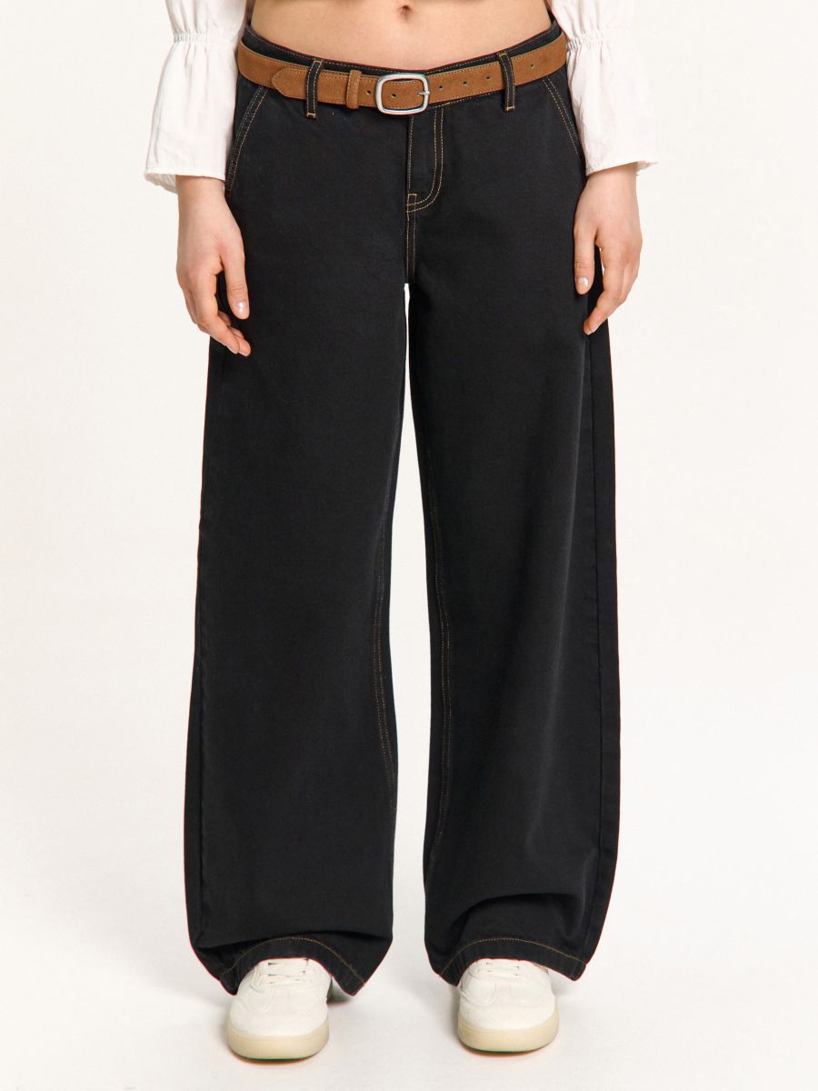 Balloon-lõikega teksapüksid