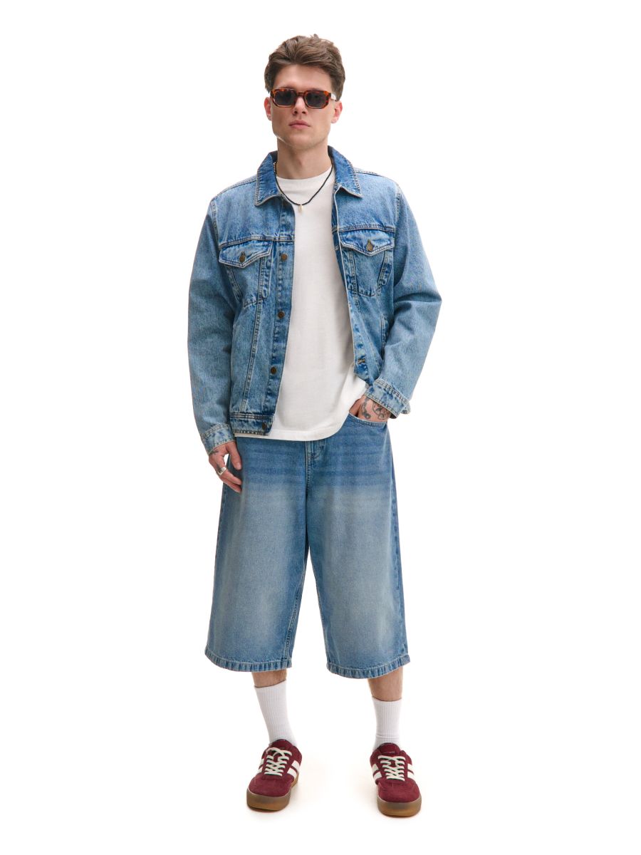 Pantaloncini denim