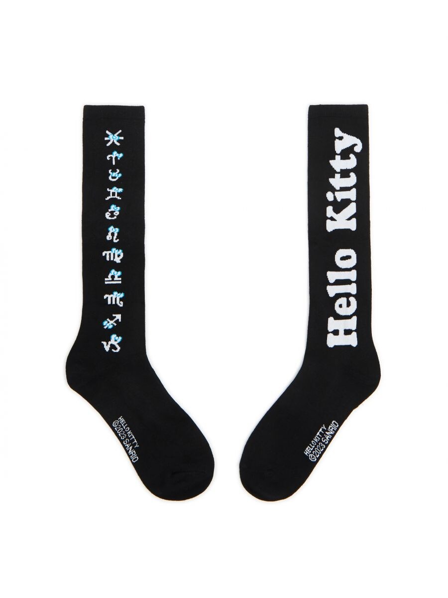 Ladies` Knee Length Socks Boja Crno Cropp 8916v 99x