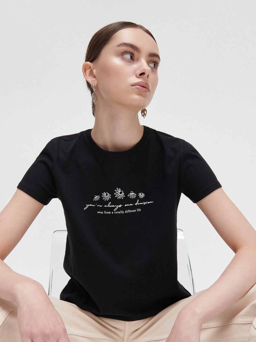Schwarz XS Mango Bluse Rabatt 95 % DAMEN Hemden & T-Shirts Bi-Material 