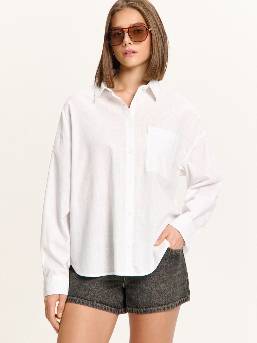 Біла сорочка oversize