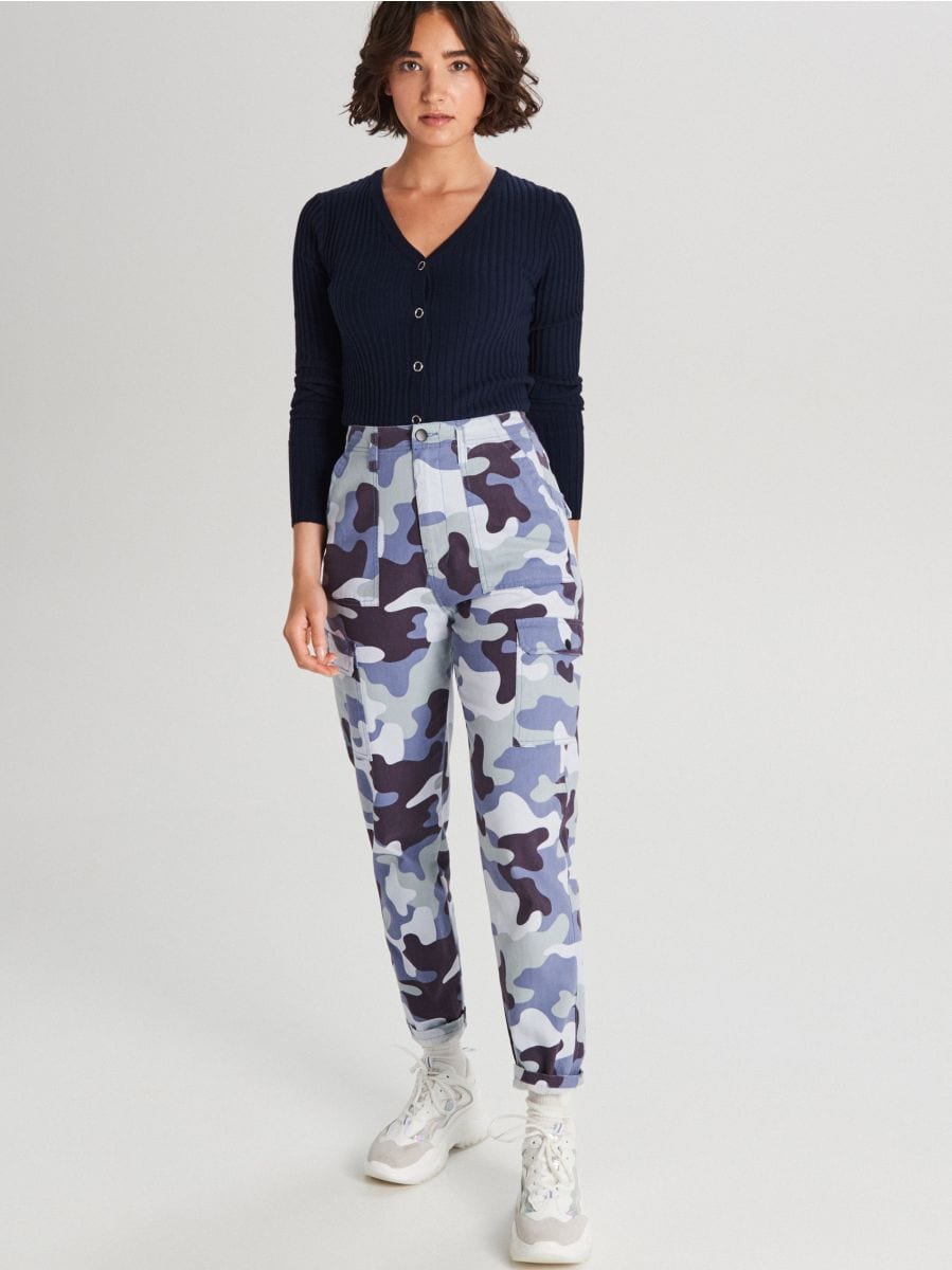 Midnight Blue Camo Combat Trousers  Free Delivery  Military Kit