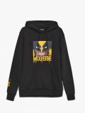 Mikina s kapucí a potiskem Wolverine - černý - CROPP - small4