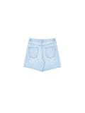 Jasnoniebieskie jeansowe bermudy z efektem sprania - niebieski - CROPP - small4