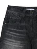 Джинсові шорти з ефектом прання - чорний - CROPP - small5