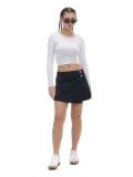 Czarne szorty skorts - czarny - CROPP - small1