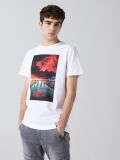 Koszulka Stranger Things - biały - CROPP - small1