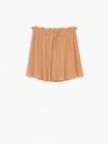 Pantaloni scurți plisați - maro - CROPP - small3