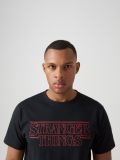 Koszulka Stranger Things - czarny - CROPP - small1