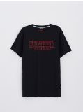Koszulka Stranger Things - czarny - CROPP - small4