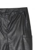 Spódnica midi z imitacji skóry - czarny - CROPP - small5