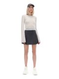 Fustă din piele ecologică - gri-neutru - CROPP - small2