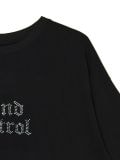 Футболка оверсайз із принтом - чорний - CROPP - small3