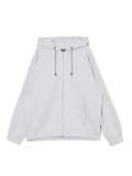 Hanorac cu glugă și fermoar - gri deschis - CROPP - small3
