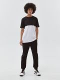 Teksas jogger hlače - crno - CROPP - small4