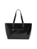 Czarna torba shopper z zawieszką - czarny - CROPP - small3