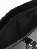 Czarna torba shopper z zawieszką - czarny - CROPP - small6