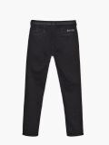 Jeans chino slim neri con cintura - Nero - CROPP - small6