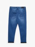 Jeansy z haftem - niebieski - CROPP - small3