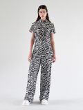 Wide leg kelnės - balta - CROPP - small1