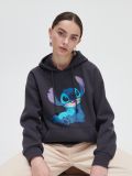Bluza z nadrukiem Stitch - szary - CROPP - small1