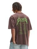 T-särk Metallica - pruun - CROPP - small1
