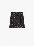 Spódnica mini w kwiaty - czarny - CROPP - small3