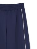 Spodnie wide leg z lampasami - granatowy - CROPP - small5