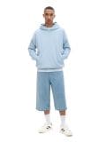 Błękitna bluza z kapturem - błękitny - CROPP - small2