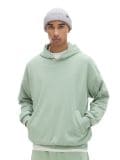 Zielona bluza z kapturem - zielony - CROPP - small1
