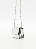 Mała srebrna torebka na łańcuszku - srebrny - CROPP - small2