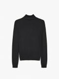 Pulover cu guler rulat - negru - CROPP - small6