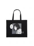 Duża torba z nadrukiem anime - czarny - CROPP - small1