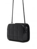 Czarna pikowana torebka - czarny - CROPP - small2