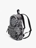 Mochila con motivo tipo bandana - Negro - CROPP - small3